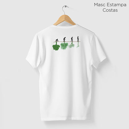 Camiseta Amazônia ASSIM CAMINHA A HUMANIDADE - BRANCO - cód 0789