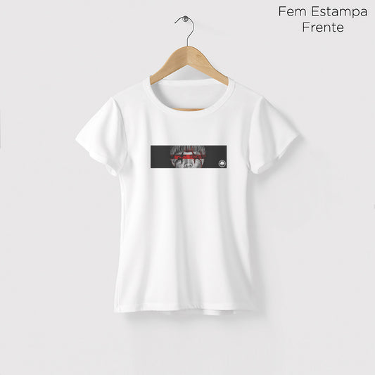 Camiseta Amazônia FORÇA INDÍGENA - BRANCO - cód 0945