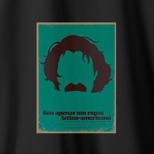 Camiseta Amazônia MPB BELCHIOR - PRETO - cód 10042