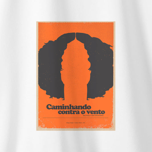 Camiseta Amazônia CAETANO VELOSO - BRANCO - cód 10043