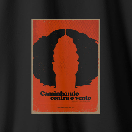 Camiseta Amazônia MPB CAETANO VELOSO - PRETO - cód 10043