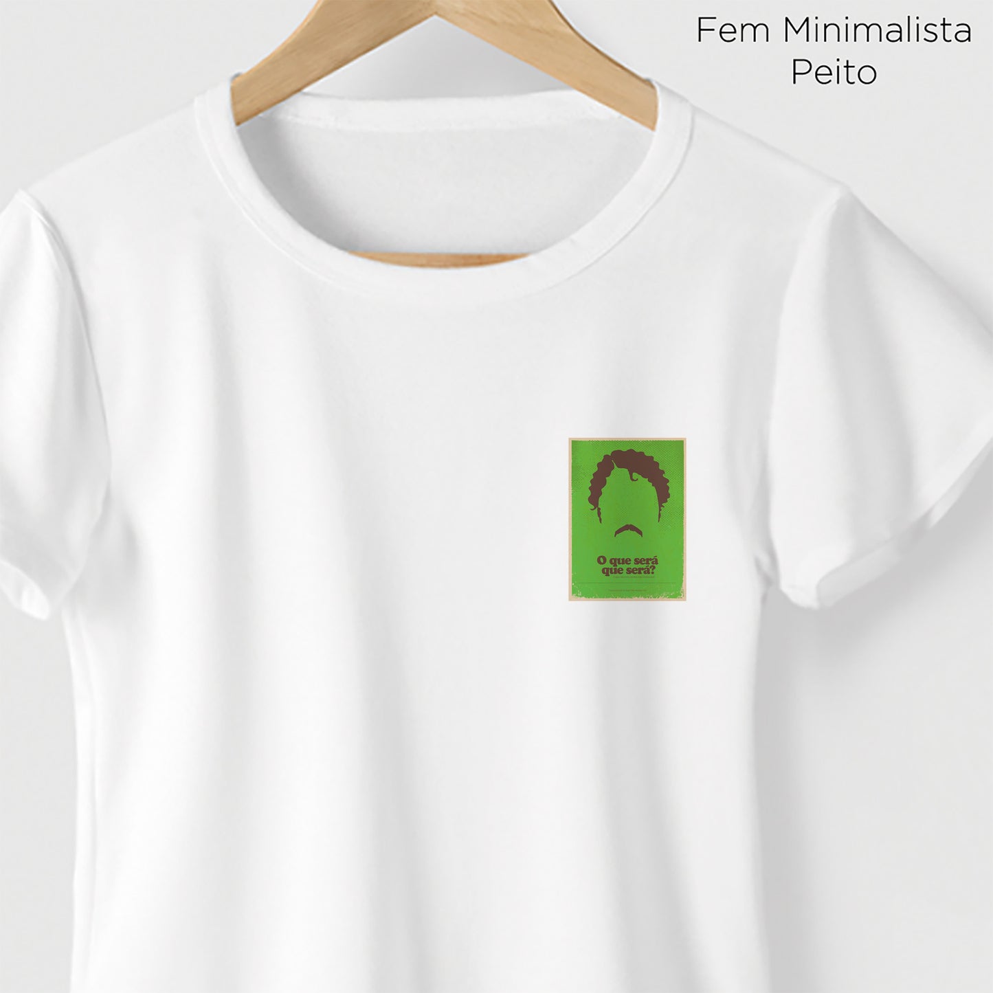 Camiseta Amazônia MPB CHICO BUARQUE - BRANCO - cód 10044