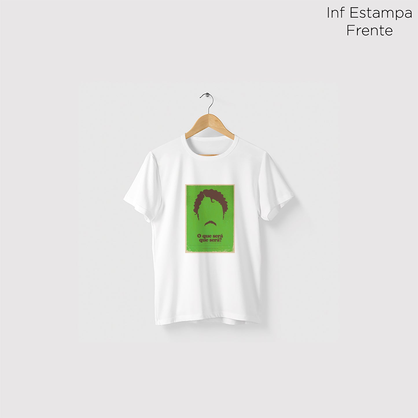 Camiseta Amazônia MPB CHICO BUARQUE - BRANCO - cód 10044