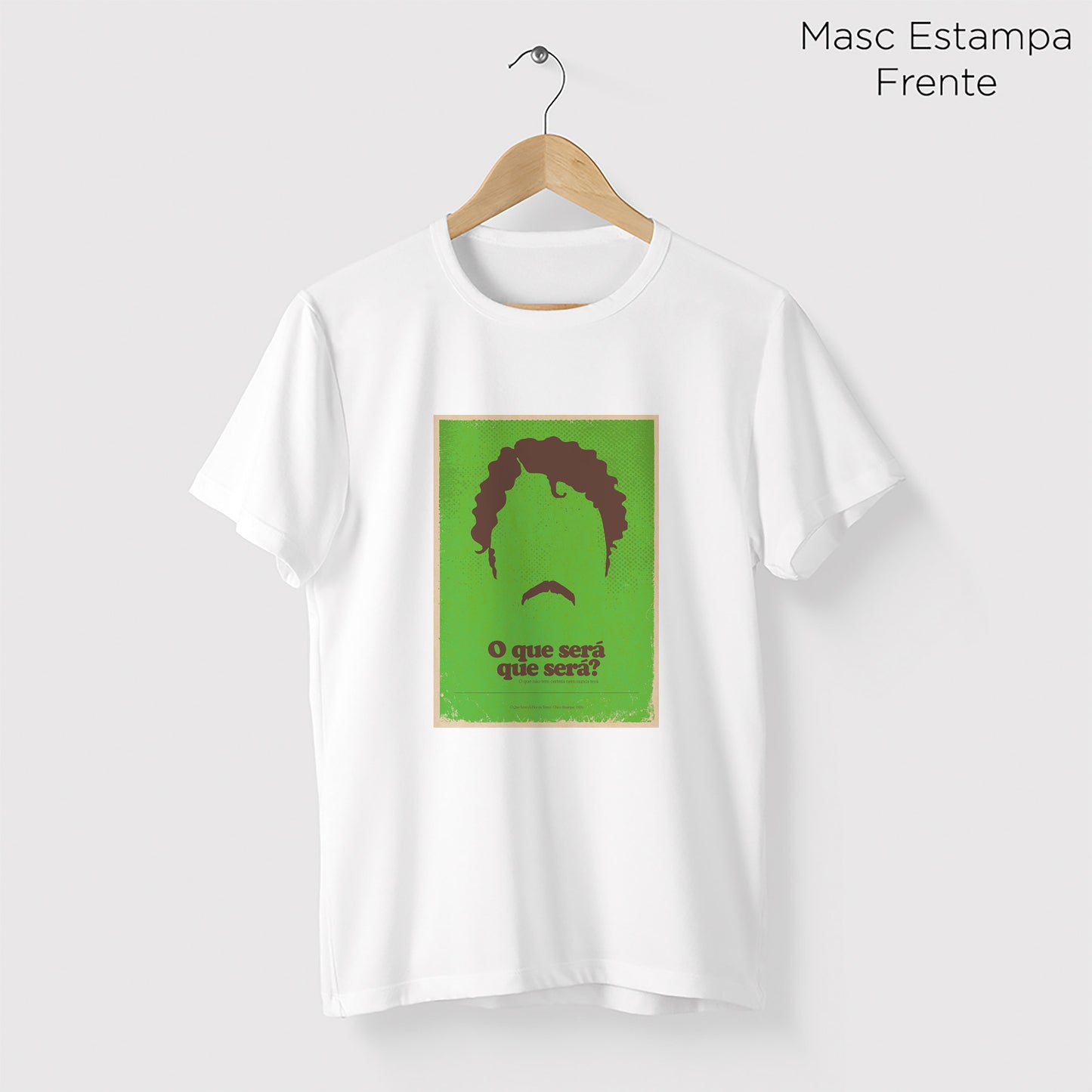 Camiseta Amazônia MPB CHICO BUARQUE - BRANCO - cód 10044