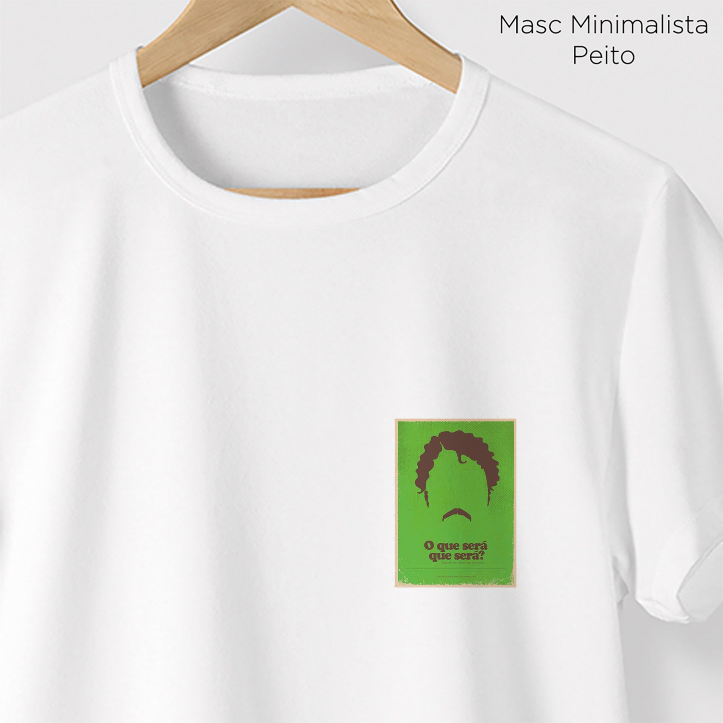 Camiseta Amazônia MPB CHICO BUARQUE - BRANCO - cód 10044