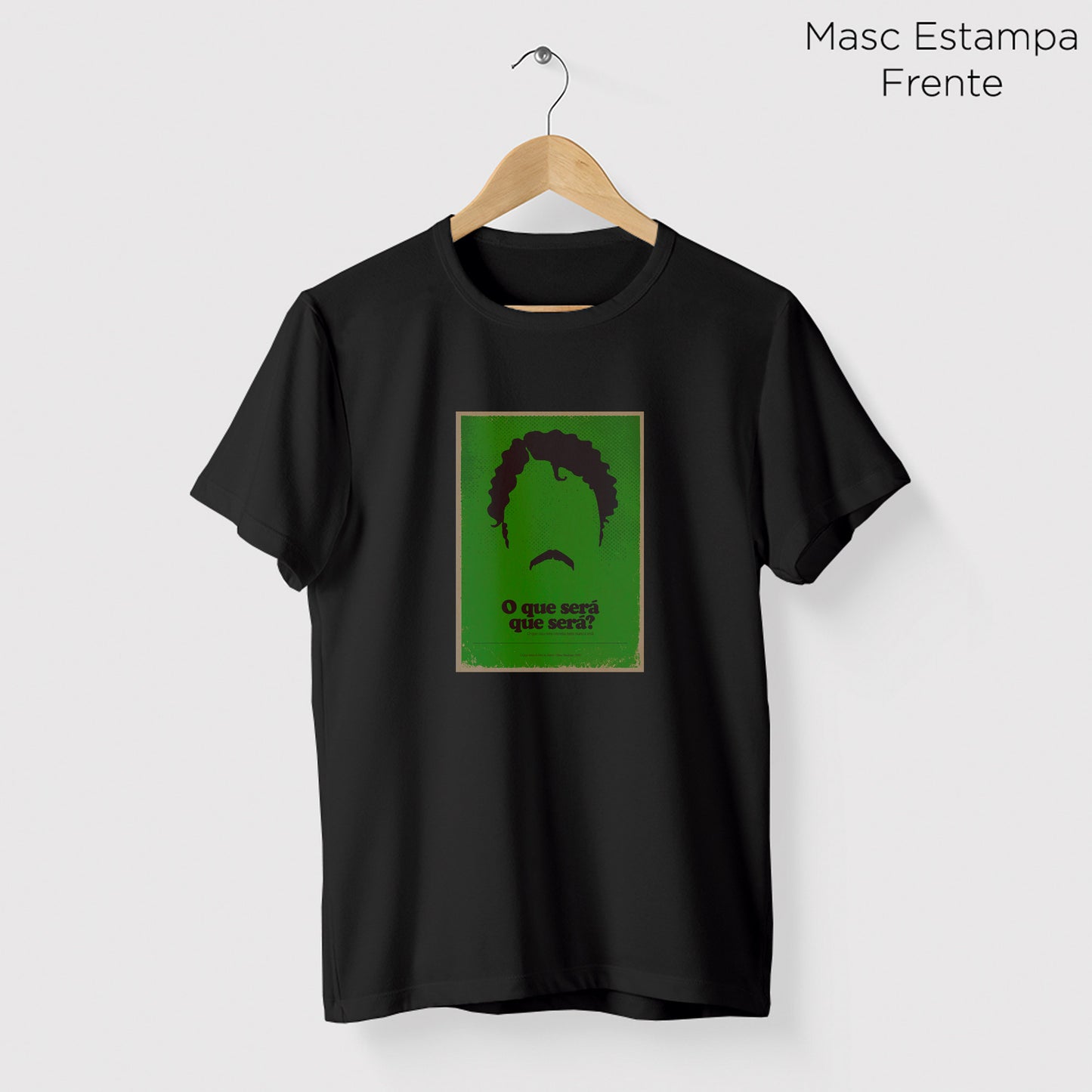Camiseta Amazônia MPB CHICO BUARQUE - PRETO - cód 10044