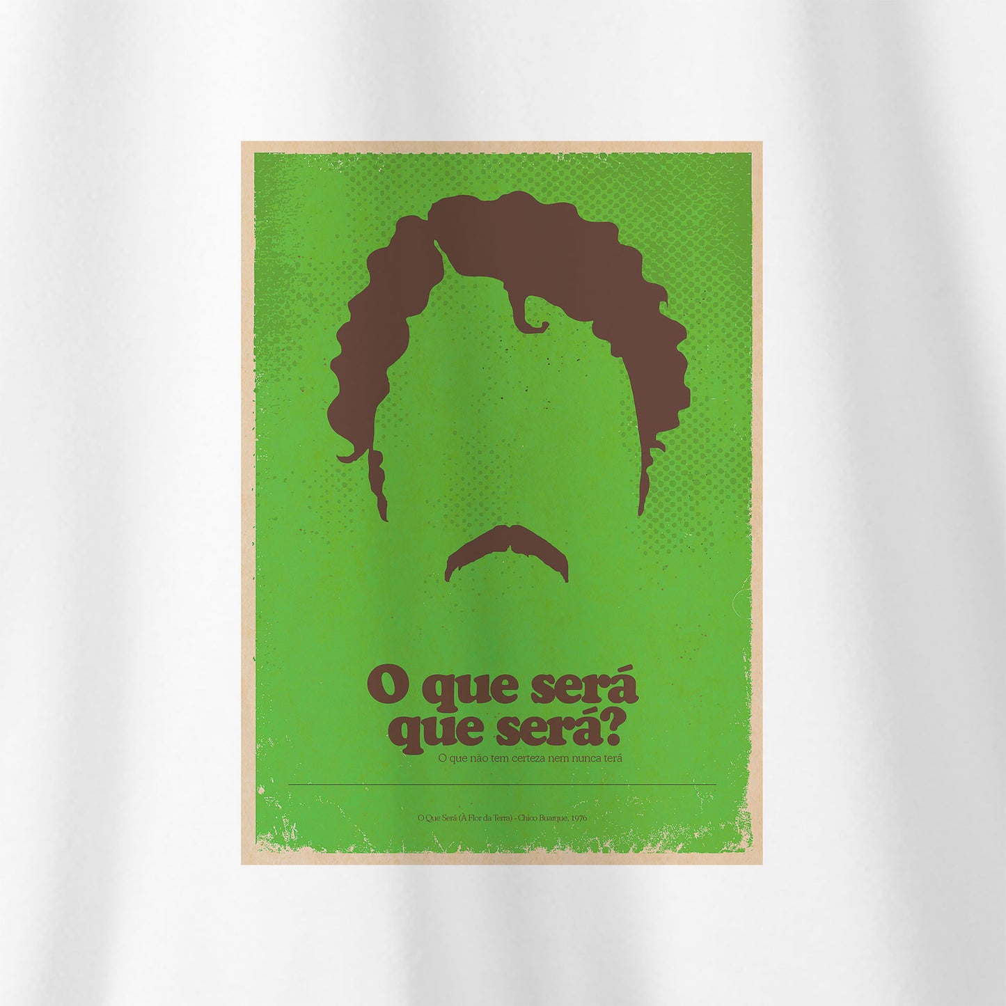 Camiseta Amazônia MPB CHICO BUARQUE - BRANCO - cód 10044