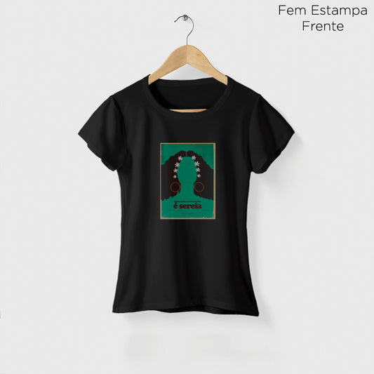 Camiseta Amazônia MPB CLARA NUNES - PRETO - cód 10048