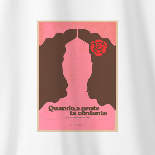 Camiseta Amazônia GAL COSTA - BRANCO - cód 10052