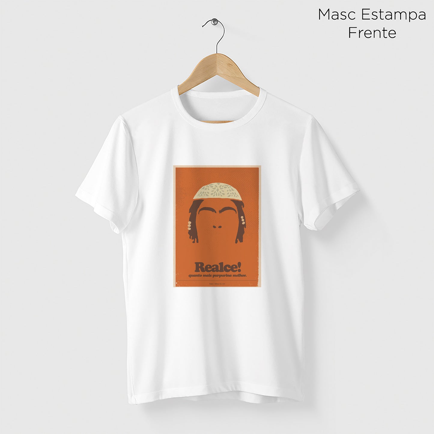 Camiseta Amazônia MPB GILBERTO GIL - BRANCO - cód 10053
