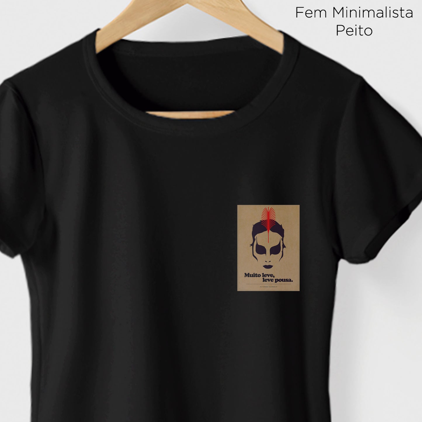 Camiseta Amazônia MPB NEY MATOGROSSO - PRETO - cód 10060
