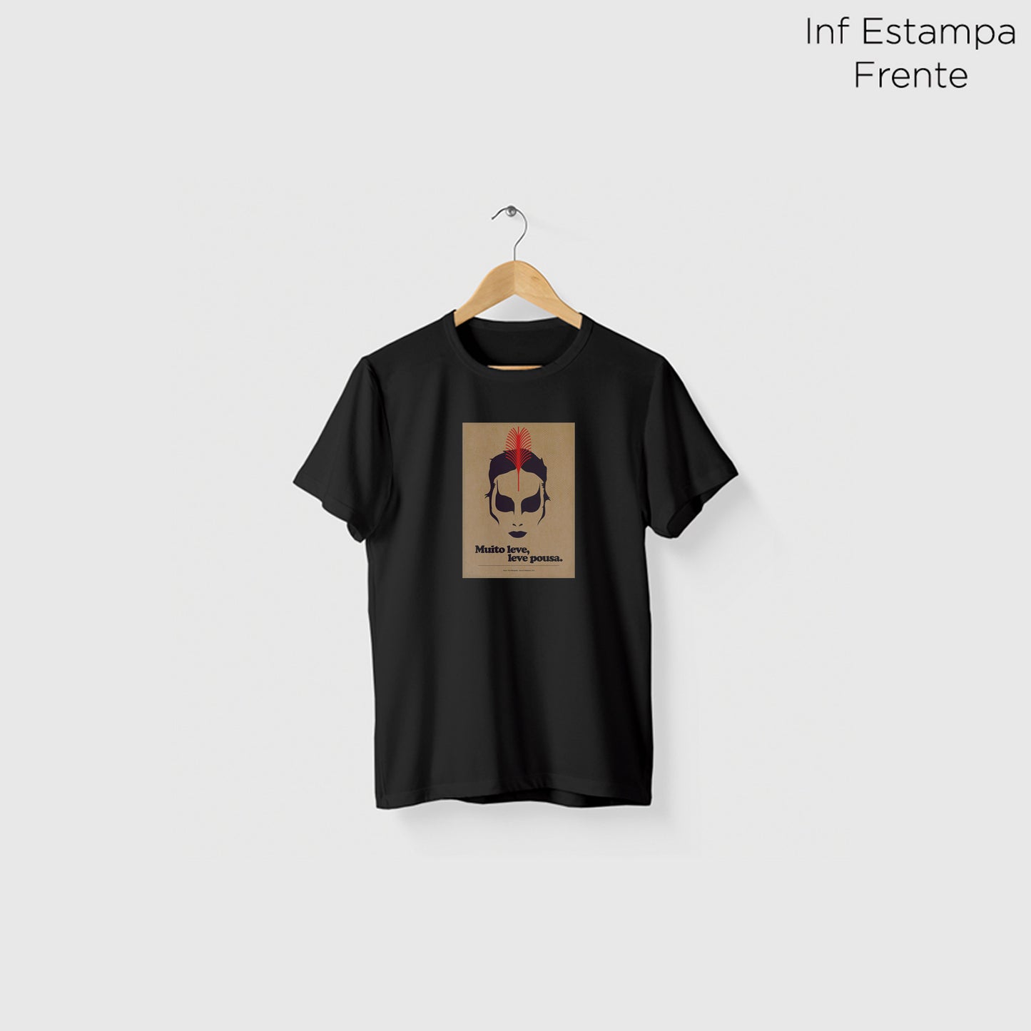 Camiseta Amazônia MPB NEY MATOGROSSO - PRETO - cód 10060