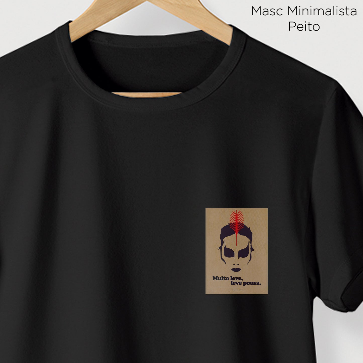 Camiseta Amazônia MPB NEY MATOGROSSO - PRETO - cód 10060