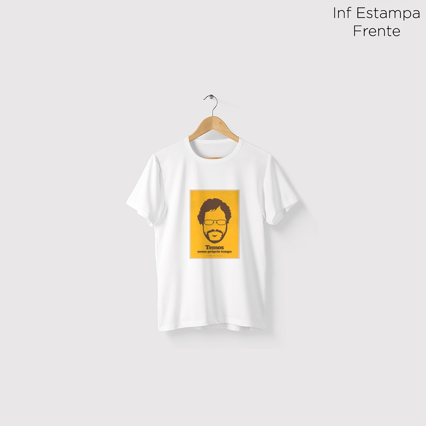 Camiseta Amazônia MPB RENATO RUSSO - BRANCO - cód 10063