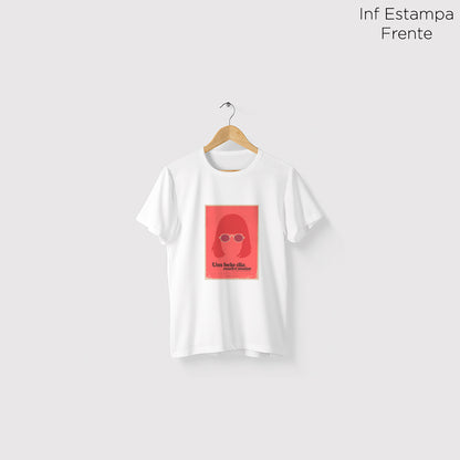 Camiseta Amazônia MPB RITA LEE - BRANCO - cód 10064