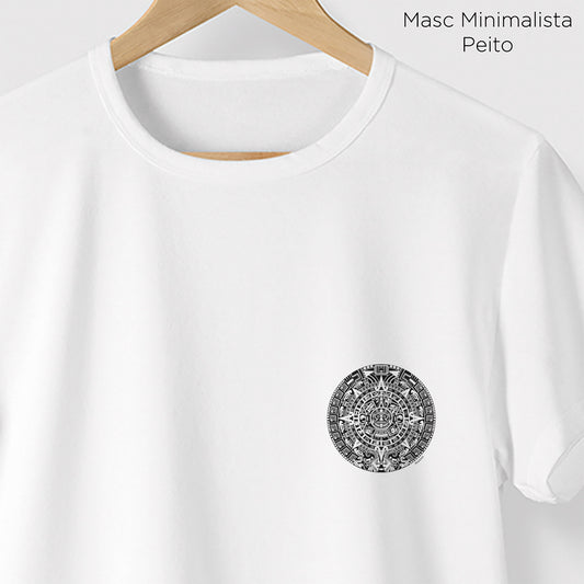 Camiseta Amazônia CALENDÁRIO - BRANCO - cód 1024