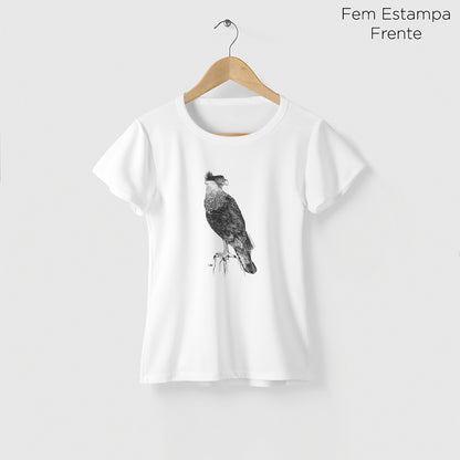 Camiseta Amazônia CARCARÁ - BRANCO - cód 10551