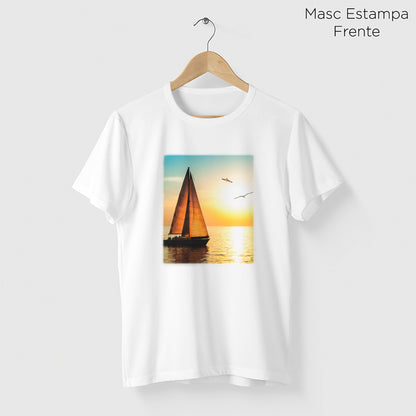 Camiseta Amazônia VELEIRO - BRANCO - cód 1133