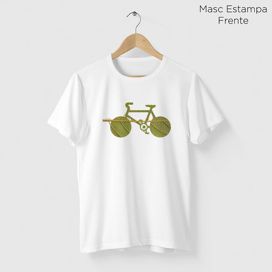 Camiseta Amazônia BIKE FOLHA – BRANCO - cód 1200