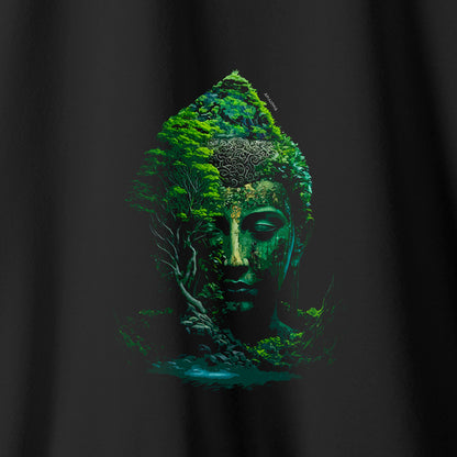 Camiseta Amazônia BUDA FLORESTA - PRETO - cód 0910