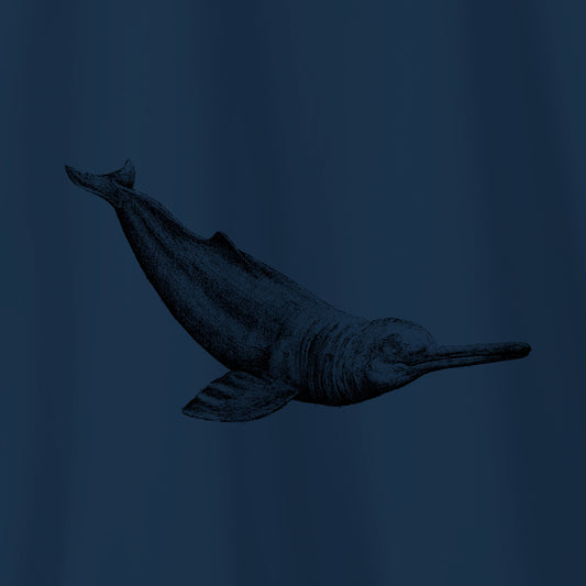 Camiseta Amazônia ANAVILHANAS - BOTO - AZUL MARINHO - cód 10001