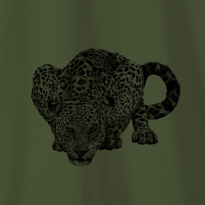 Camiseta Amazônia FOZ DO IGUAÇÚ - ONÇA PINTADA - VERDE ESCURO - cód 10010