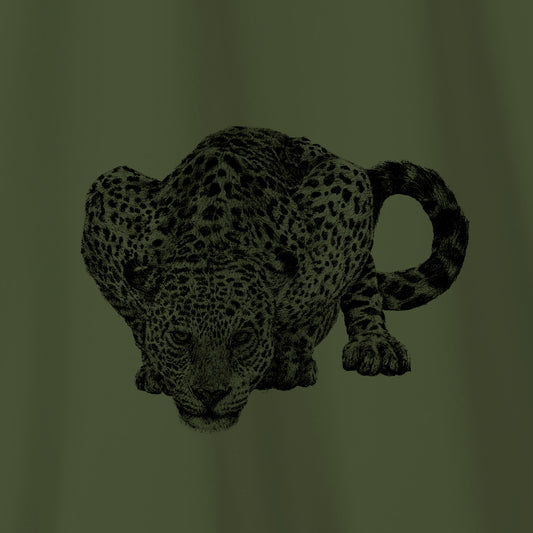 Camiseta Amazônia FOZ DO IGUAÇÚ - ONÇA PINTADA - VERDE ESCURO - cód 10010