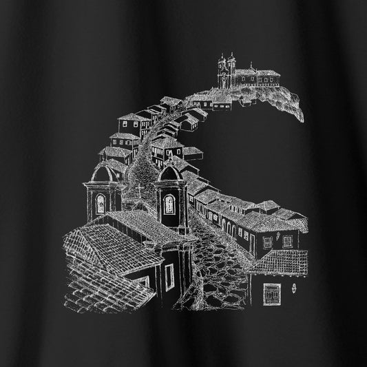Camiseta Amazônia CIDADE HISTÓRICA - PRETO - cód 10504
