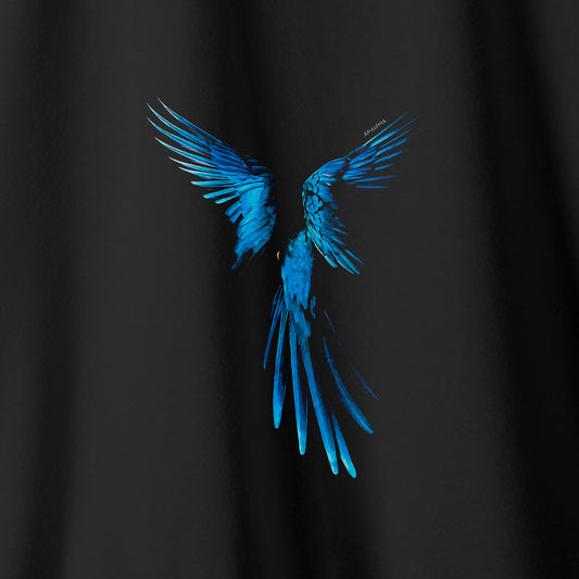 Camiseta Amazônia VÔO SOLO - PRETO - cód 2086
