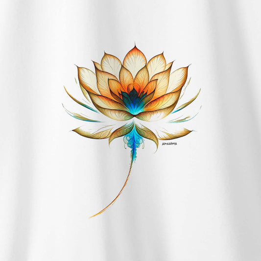 Camiseta Amazônia BIO NEON - BRANCO - cód 2090