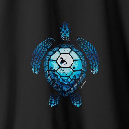 Camiseta Amazônia TARTARUGA OCEANO - PRETO - cód 2116