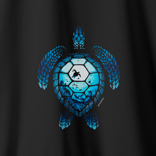 Camiseta Amazônia TARTARUGA OCEANO - PRETO - cód 2116