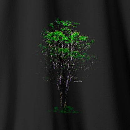Camiseta Amazônia NOITE ÁRVORE - PRETO - cód 2121