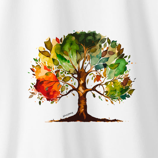 Camiseta Amazônia BIOTREE - BRANCO - cód 2138