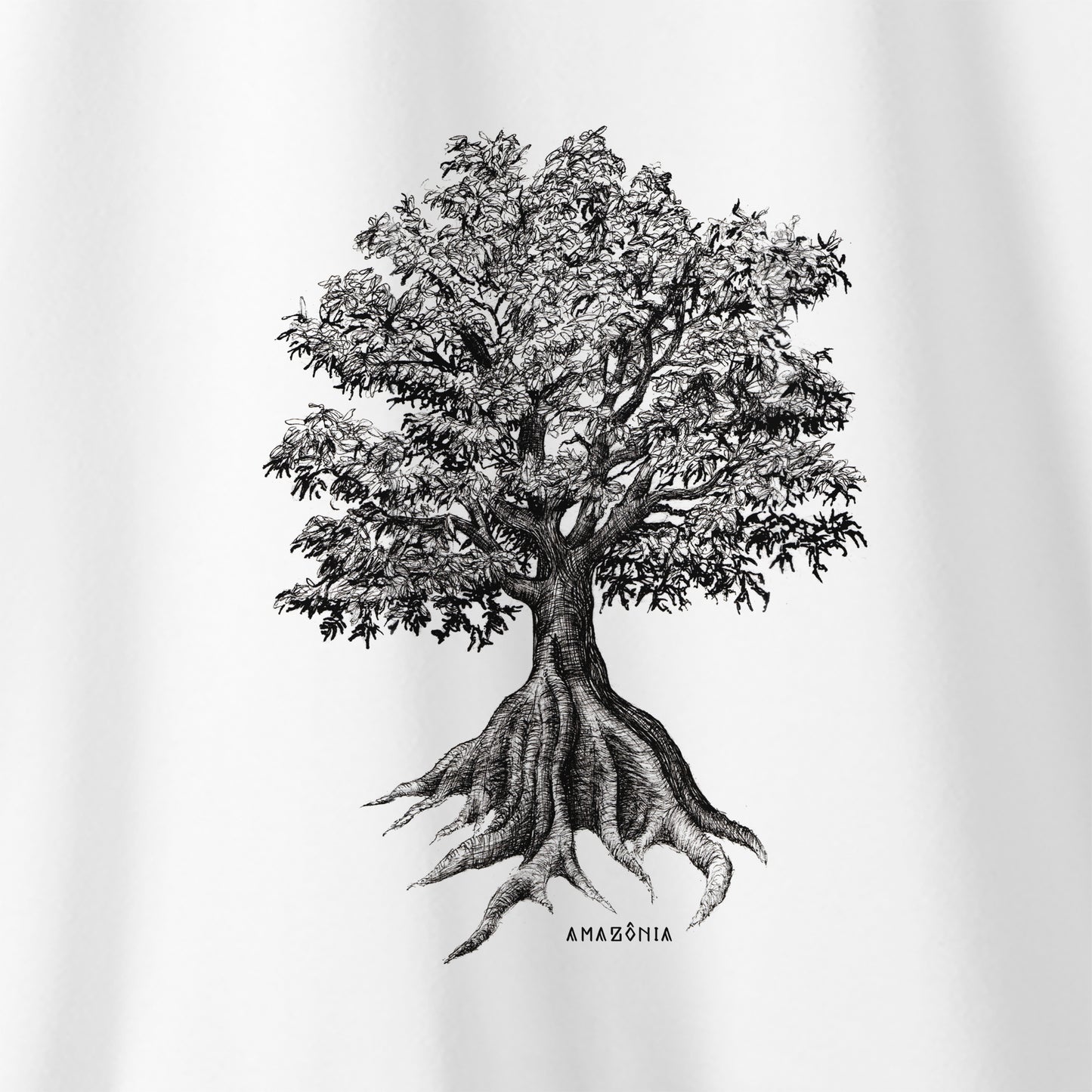 Camiseta Amazônia SUMAÚMA - BRANCO - cód 2139