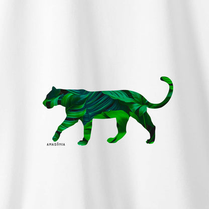 Camiseta Amazônia FAUNA FLORA - BRANCO - cód 2150