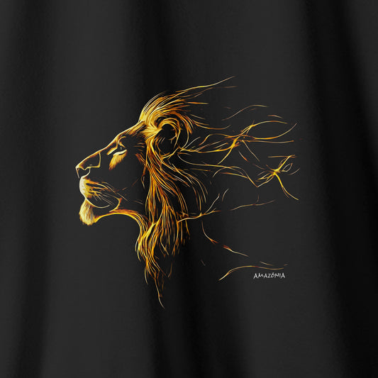 Camiseta Amazônia LION LINES – PRETO - cód 2172