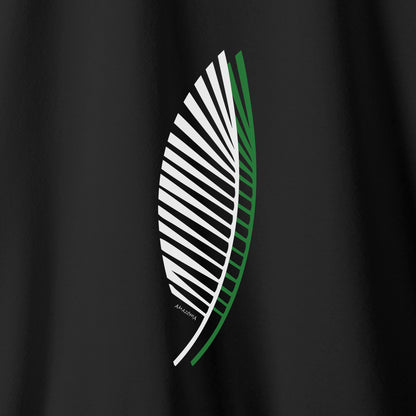 Camiseta Amazônia ASAS FOLHAS – PRETO - cód 2206