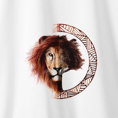 Camiseta Amazônia LEÃO LOGO – BRANCO - cód 2209