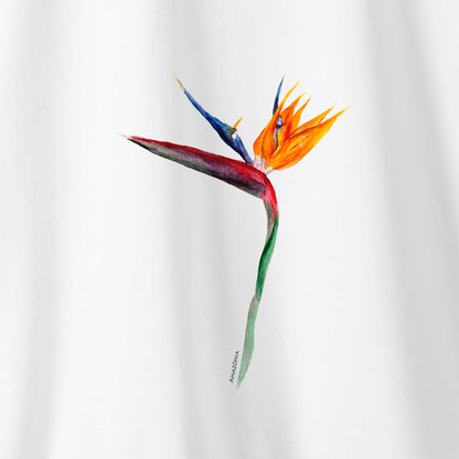 Camiseta Amazônia STRELITZIA – BRANCO - cód 2210