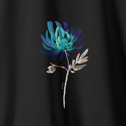 Camiseta Amazônia FLOR AQUARELA – PRETO - cód 2213