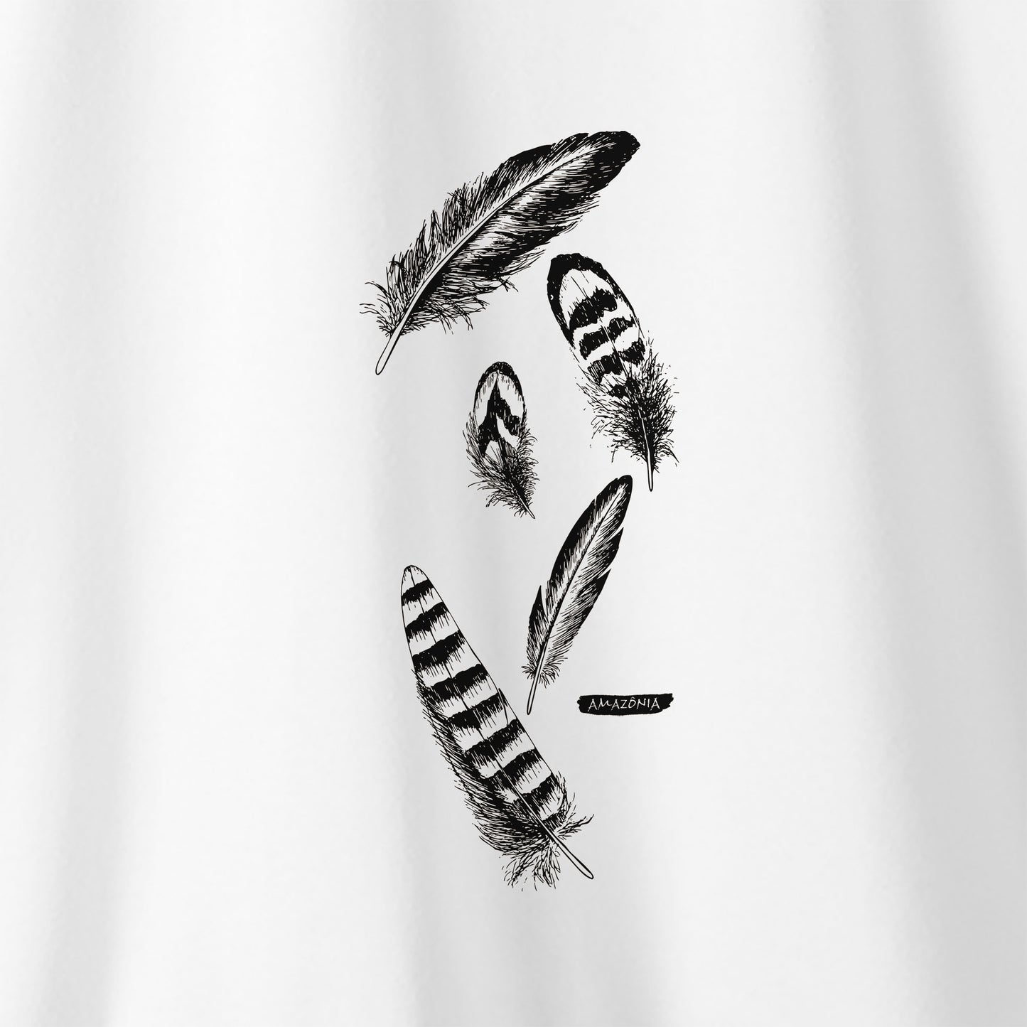 Camiseta Amazônia PENAS – BRANCO - cód 2218