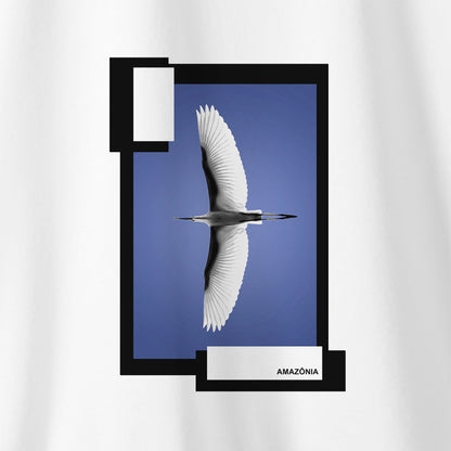 Camiseta Amazônia ENTRE CÉU E RIO – BRANCO - cód 2223