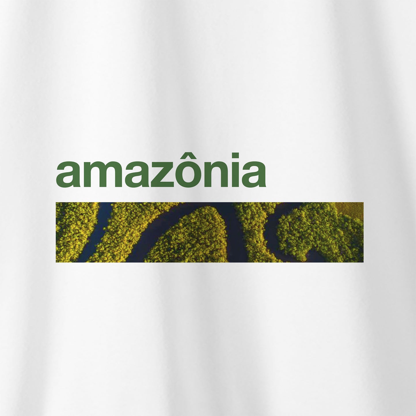 Camiseta Amazônia BIOMA AMAZÔNIA – BRANCO - cód 2225