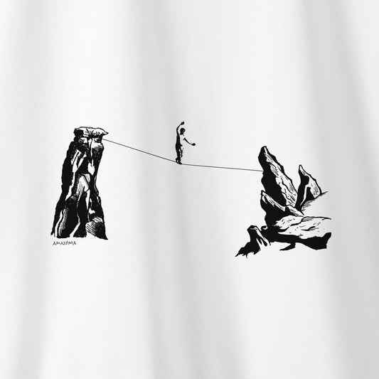 Camiseta Amazônia HIGHLINE - BRANCO - cód 2237