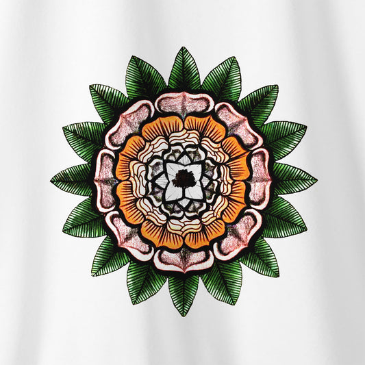 Camiseta Amazônia GEOMETRIA VIVA - BRANCO - cód 2238