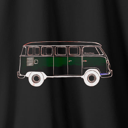 Camiseta Amazônia KOMBI - PRETO - cód 2239