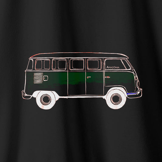 Camiseta Amazônia KOMBI - PRETO - cód 2239