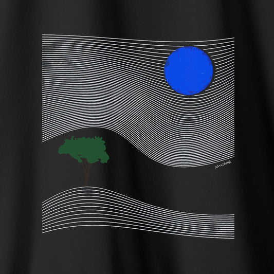 Camiseta Amazônia ÁRVORE DO TEMPO - PRETO - cód 2260