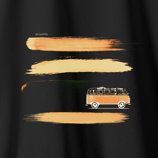 Camiseta Amazônia CAMINHO LIVRE - PRETO - cód 2269